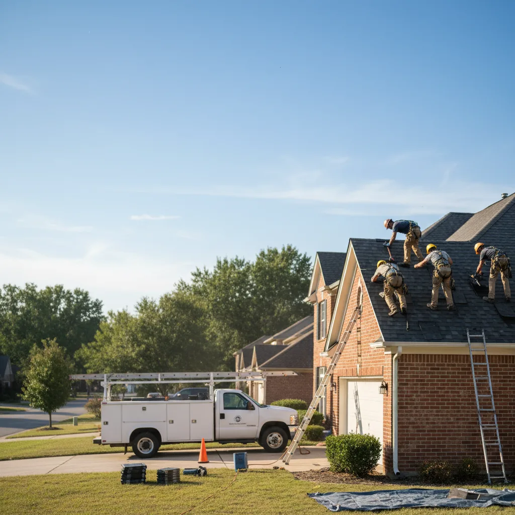 Roof Repair in O'Fallon